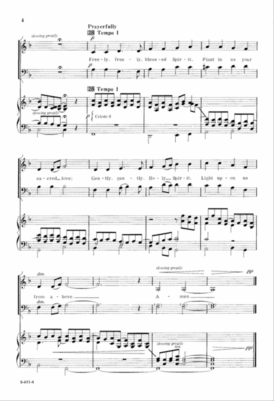 Gently Moves the Spirit (Digital Download) 2-Part scores gallery preview page 4