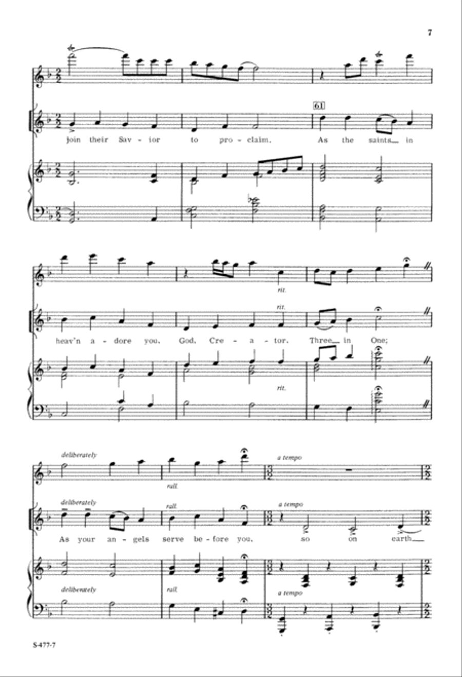 Song of Praise (Digital Download) 2-Part scores gallery preview page 7