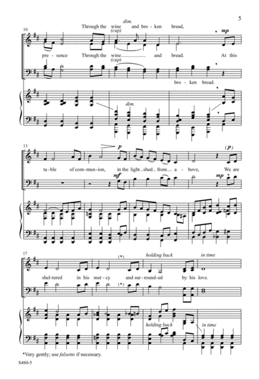 In This Moment of Remembrance (Digital Download) 4-Part scores gallery preview page 5