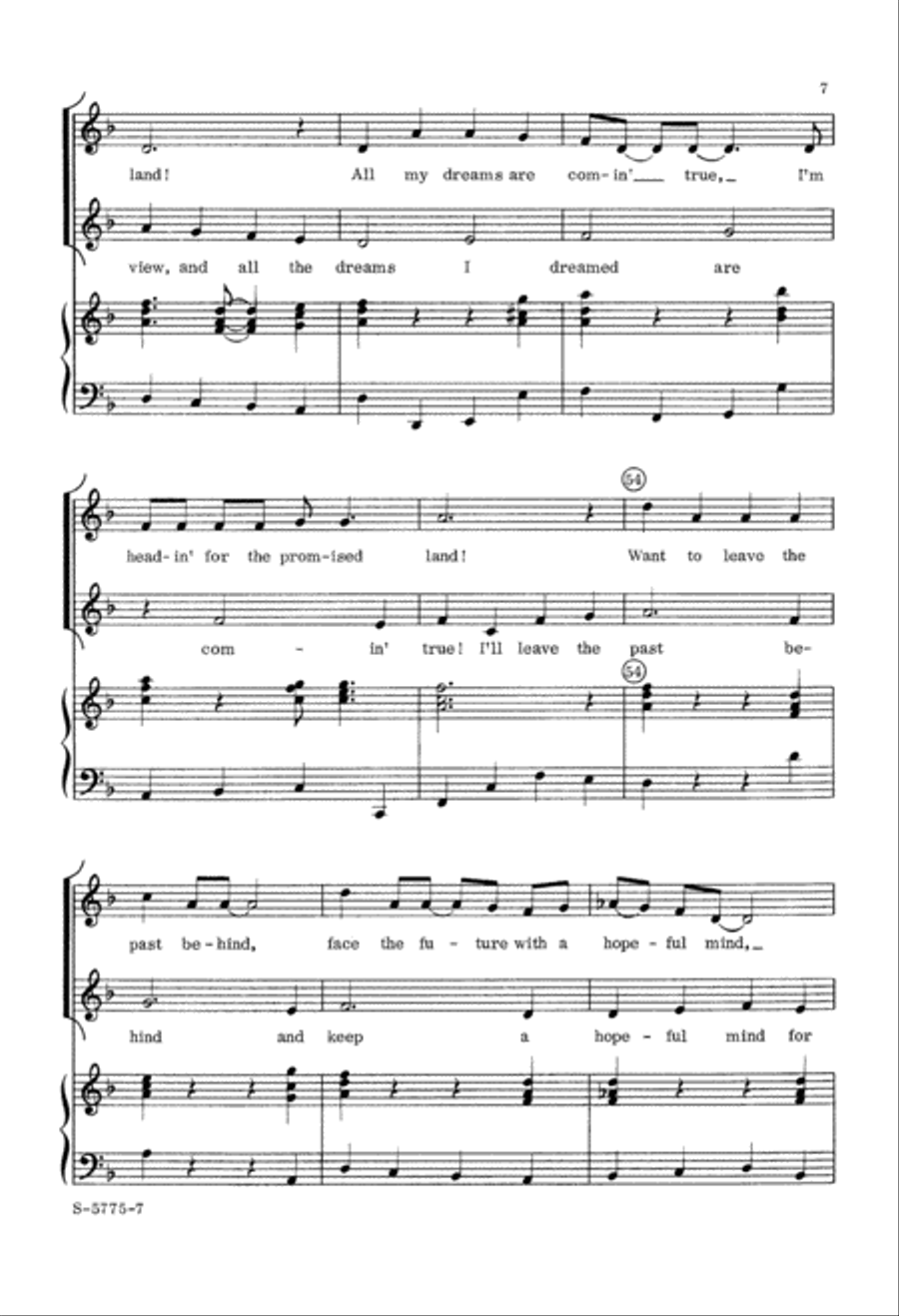 Promised Land (Digital Download) 2-Part scores gallery preview page 7