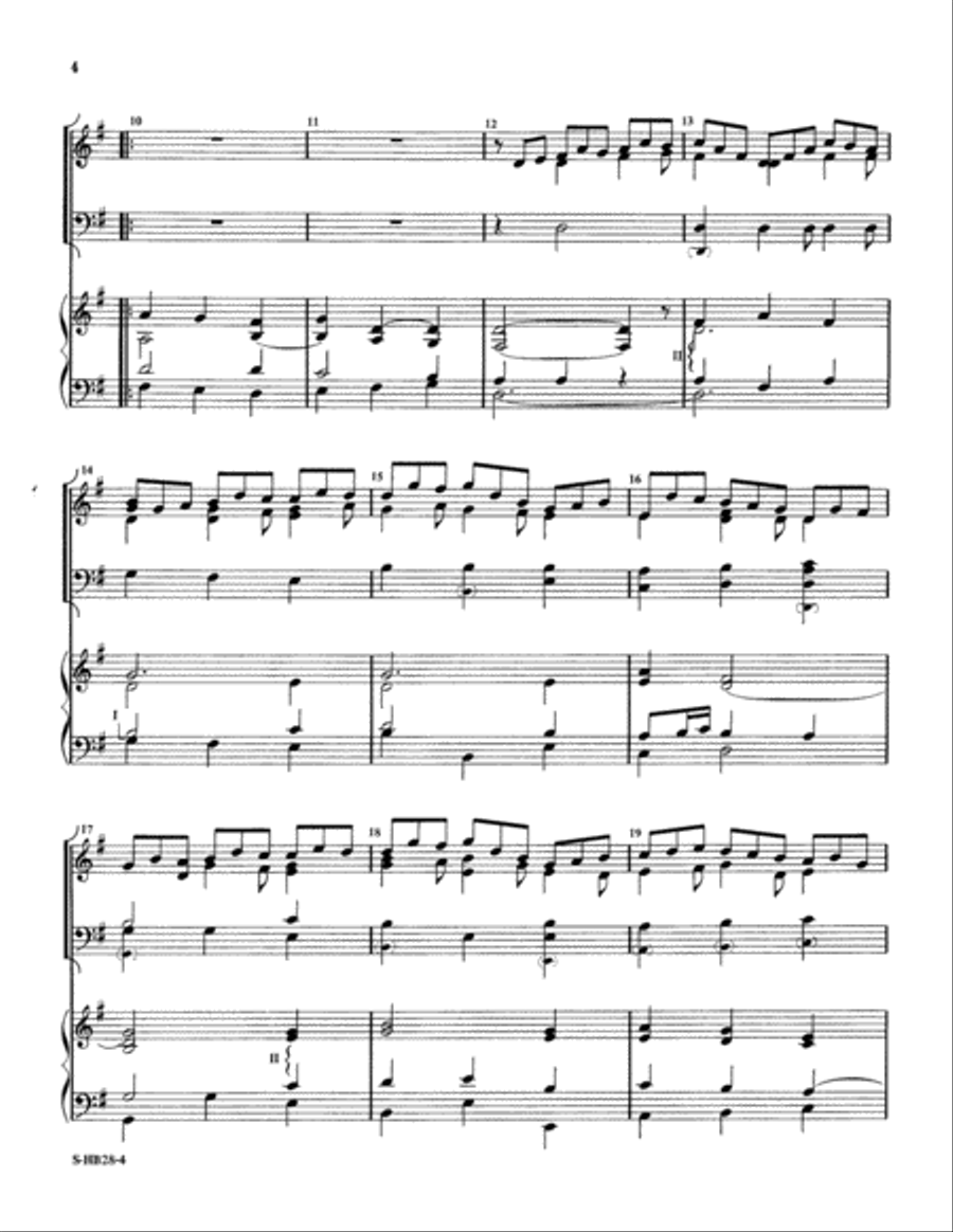 Jesu, Joy of Man's Desiring Choir scores gallery preview page 4