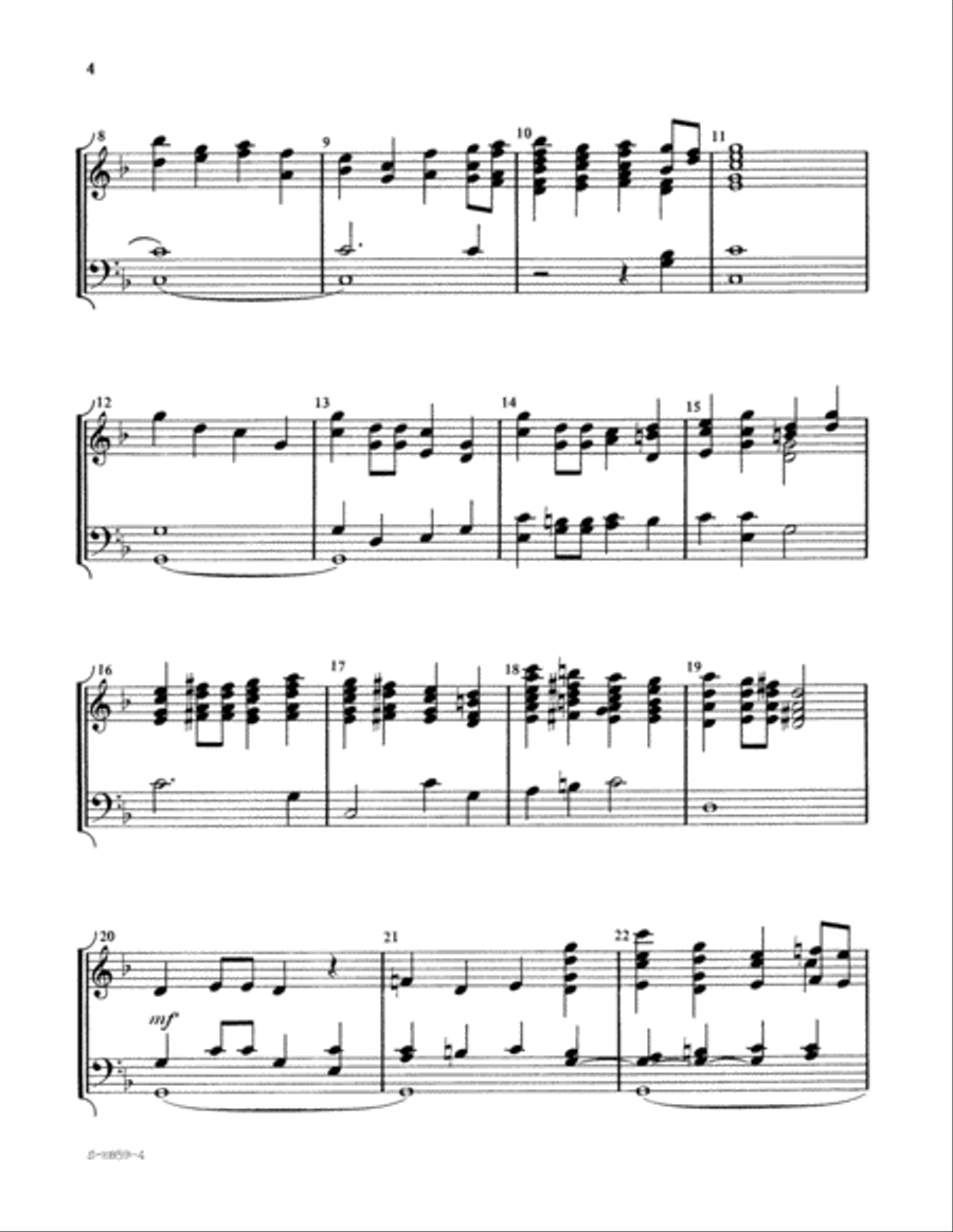 Fanfare for a Joyful Day Fanfare for a Joyful Day 4-Octaves scores gallery preview page 4