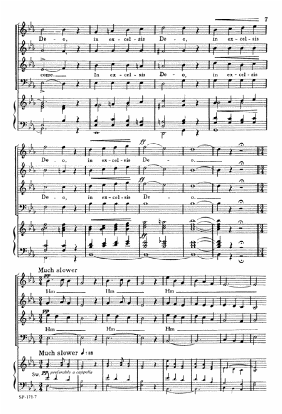 The Joy of Christmas (Digital Download) 4-Part scores gallery preview page 7