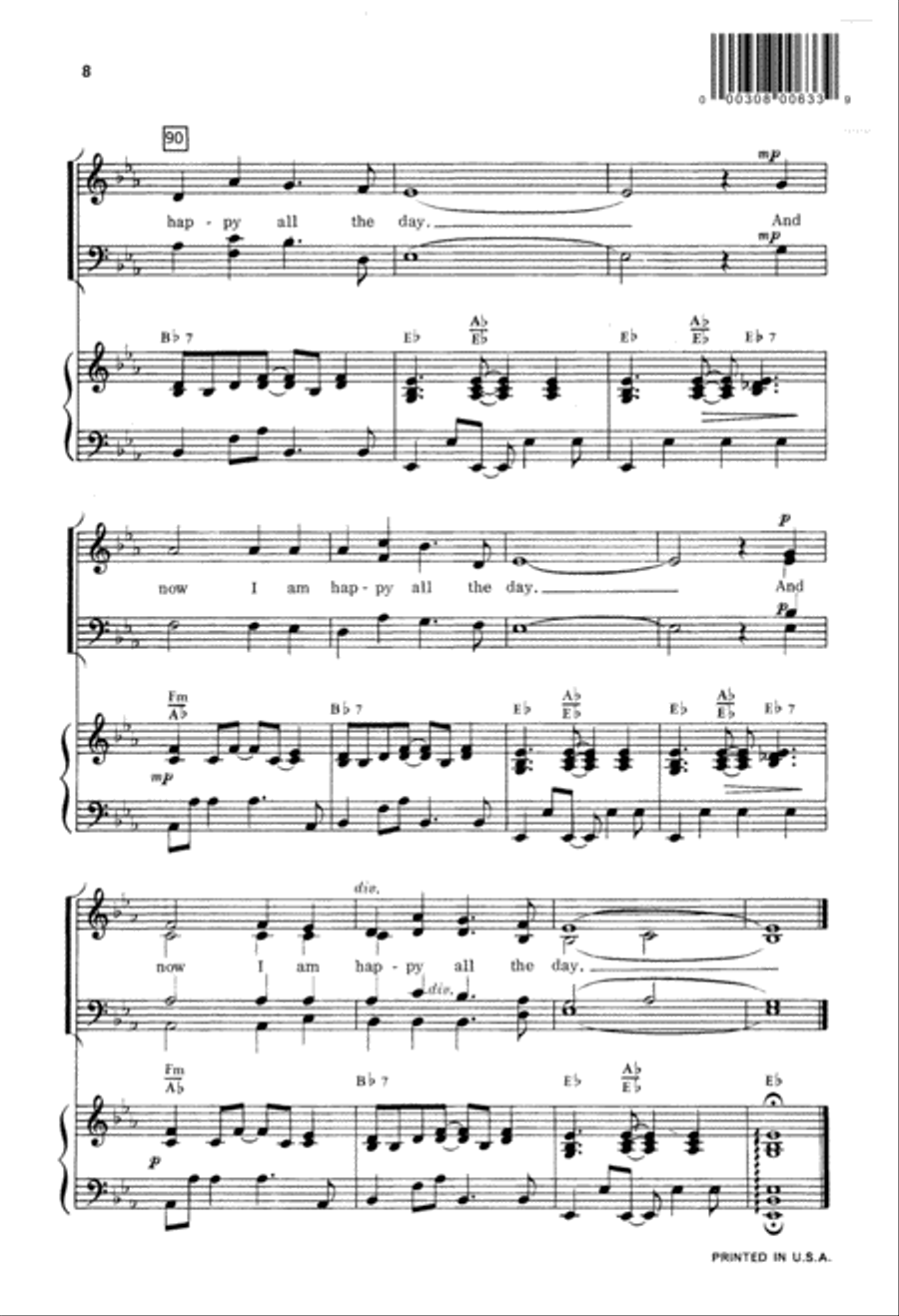 At the Cross (Digital Download) 4-Part scores gallery preview page 8