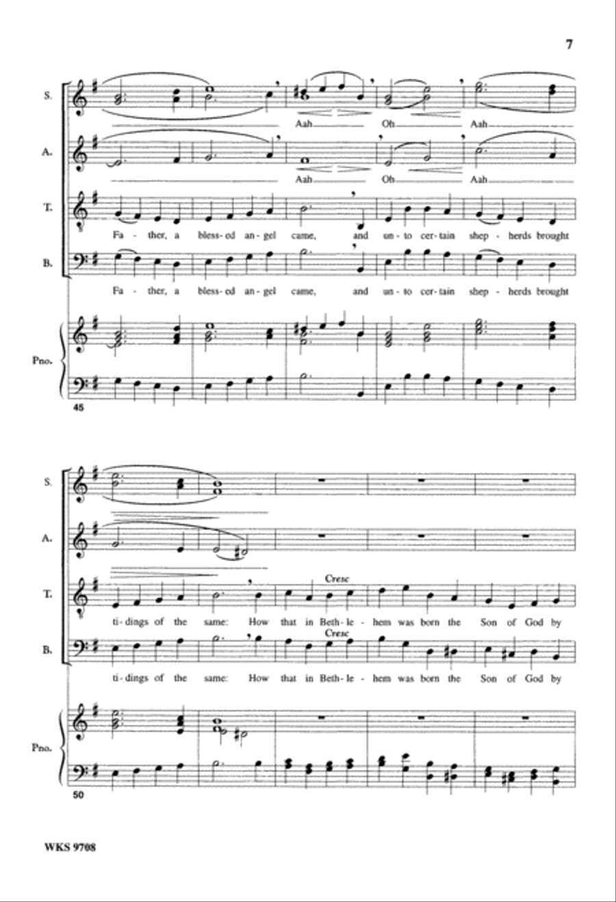 God Rest Ye Merry, Gentlemen (Digital Download) 4-Part scores gallery preview page 7