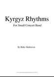 Kyrgyz Rhythms Conductor's Booklet
