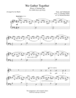 We Gather Together (Prayer of Thanksgiving)