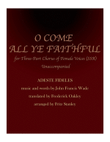O Come All Ye Faithful - SSA A Cappella mini preview