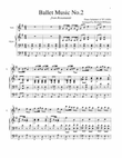 Ballet Music No.2 from Rosamunde