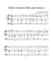 Dido's Lament from 