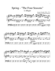 Allegro I from Spring of The Four Seasons