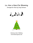 Lo How a Rose E'er Blooming