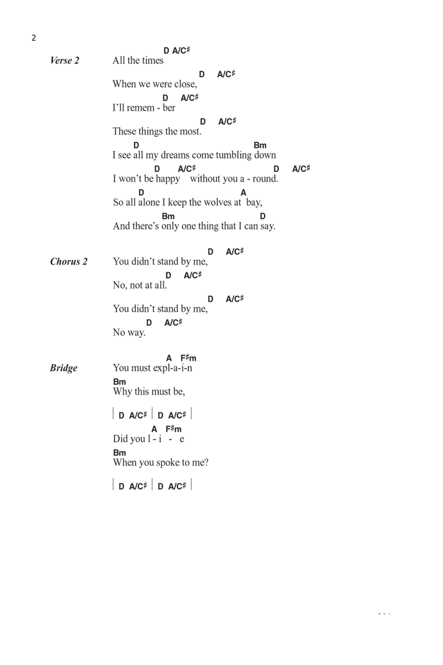 Train In Vain Electric Guitar scores gallery preview page 2