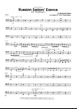 Russian Sailor's Dance (from The Red Poppy) - Bass