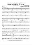Russian Sailor's Dance (from The Red Poppy) - Percussion 2