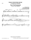 What Sweeter Music (A Cantata For Christmas) - Oboe