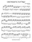 Little Prelude No. 8 in F Major mini preview
