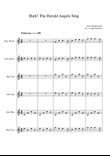 Hark The Herald Angels Sing - For Orff Ensemble