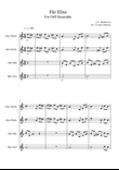 Fur Elise (Main Theme) - For Orff Ensemble