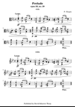 Chopin opus 28 no.20 for viola