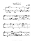 Chopin Berceuse arr. for the left hand alone