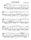 Sonata Pathetique - Easy Piano