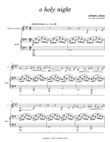 O Holy Night (Cantique de Noel), for Clarinet and Piano
