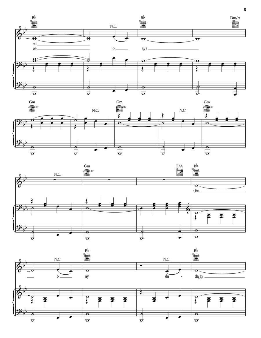 The Forge Of The Angels The Forge Of The Angels Piano, Vocal, Guitar scores gallery preview page 3