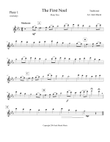 The First Noel Flute solo,duet,trio Intermediate level