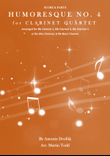 Humoresque No. 4 for Clarinet Quartet