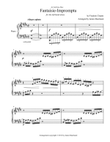 Fantaisie-Impromptu, arr. for the left hand