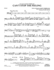 Can't Stop the Feeling - Cello