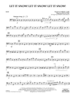 Let It Snow! Let It Snow! Let It Snow! - String Bass