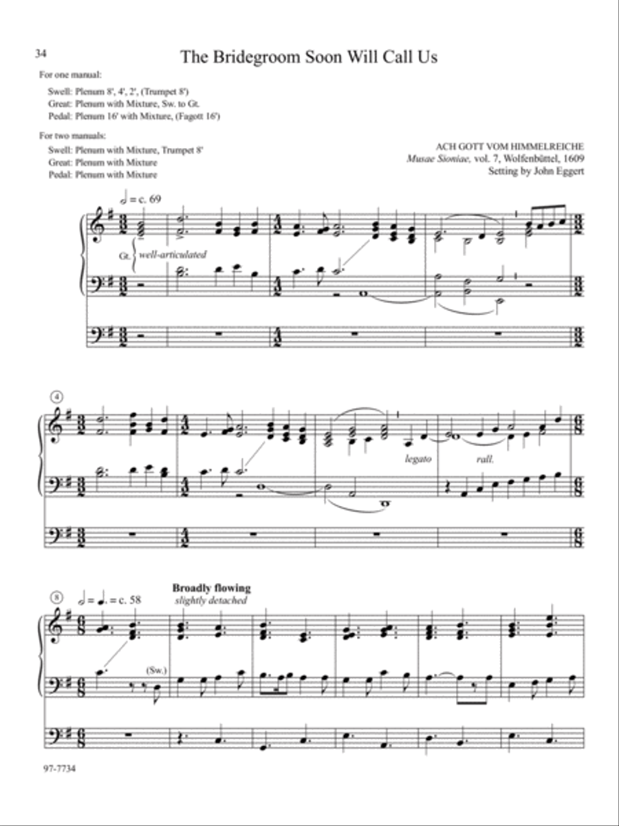 A Reformation Set: Organ Preludes on Sixteenth-Century Hymns Organ Solo scores gallery preview page 25