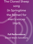 The Cloned Sheep song (In Springtime the farmer) for men's voices (mp3) mini preview
