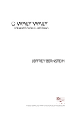O Waly Waly