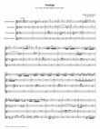 Prelude 17 from Well-Tempered Clavier, Book 1 (Saxophone Quartet) mini preview