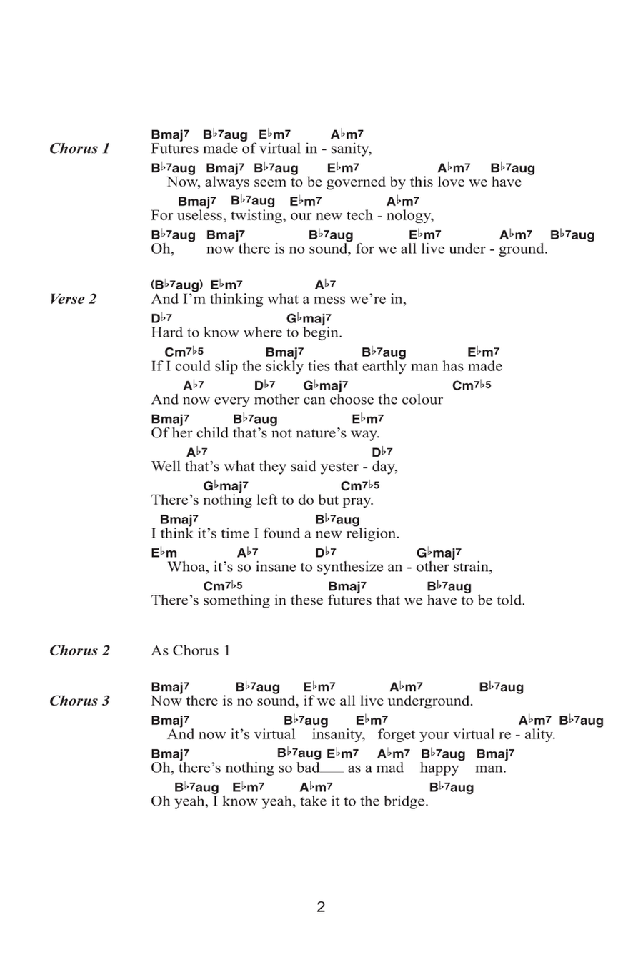 Virtual Insanity Virtual Insanity Electric Guitar scores gallery preview page 2