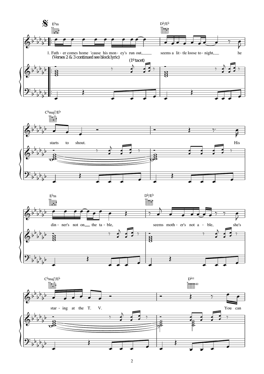 Just Another Story Just Another Story Violin Solo scores gallery preview page 2