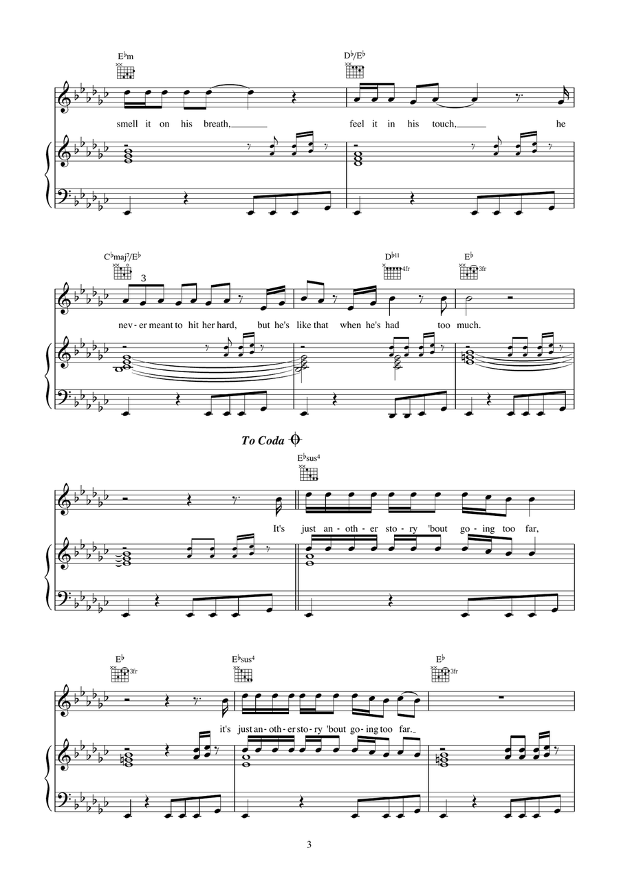 Just Another Story Just Another Story Violin Solo scores gallery preview page 3