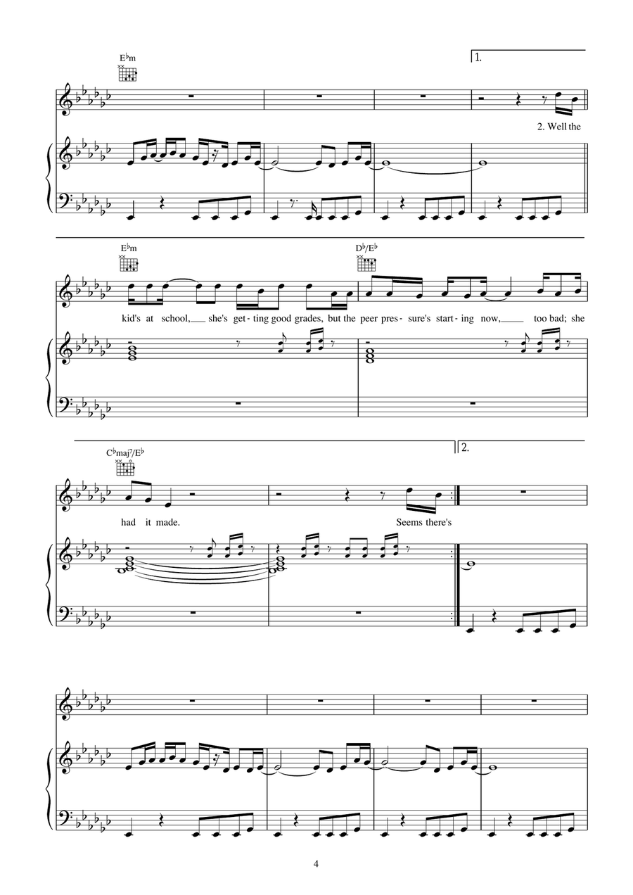Just Another Story Just Another Story Violin Solo scores gallery preview page 4