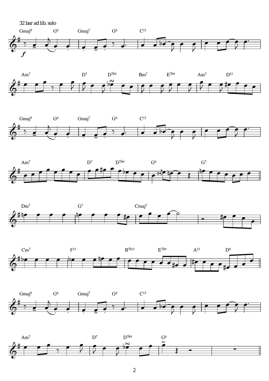 Crazy Rhythm Crazy Rhythm Tenor Saxophone scores gallery preview page 2
