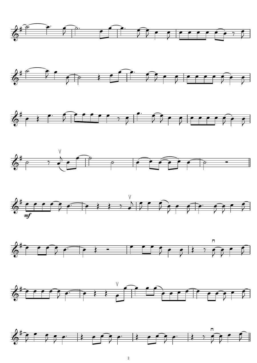 This Is The Last Time This Is The Last Time Violin Solo scores gallery preview page 2