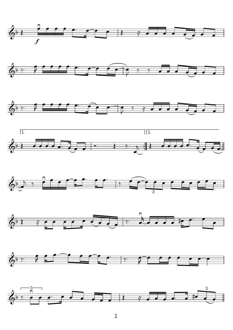 Leave Right Now Leave Right Now Violin Solo scores gallery preview page 2