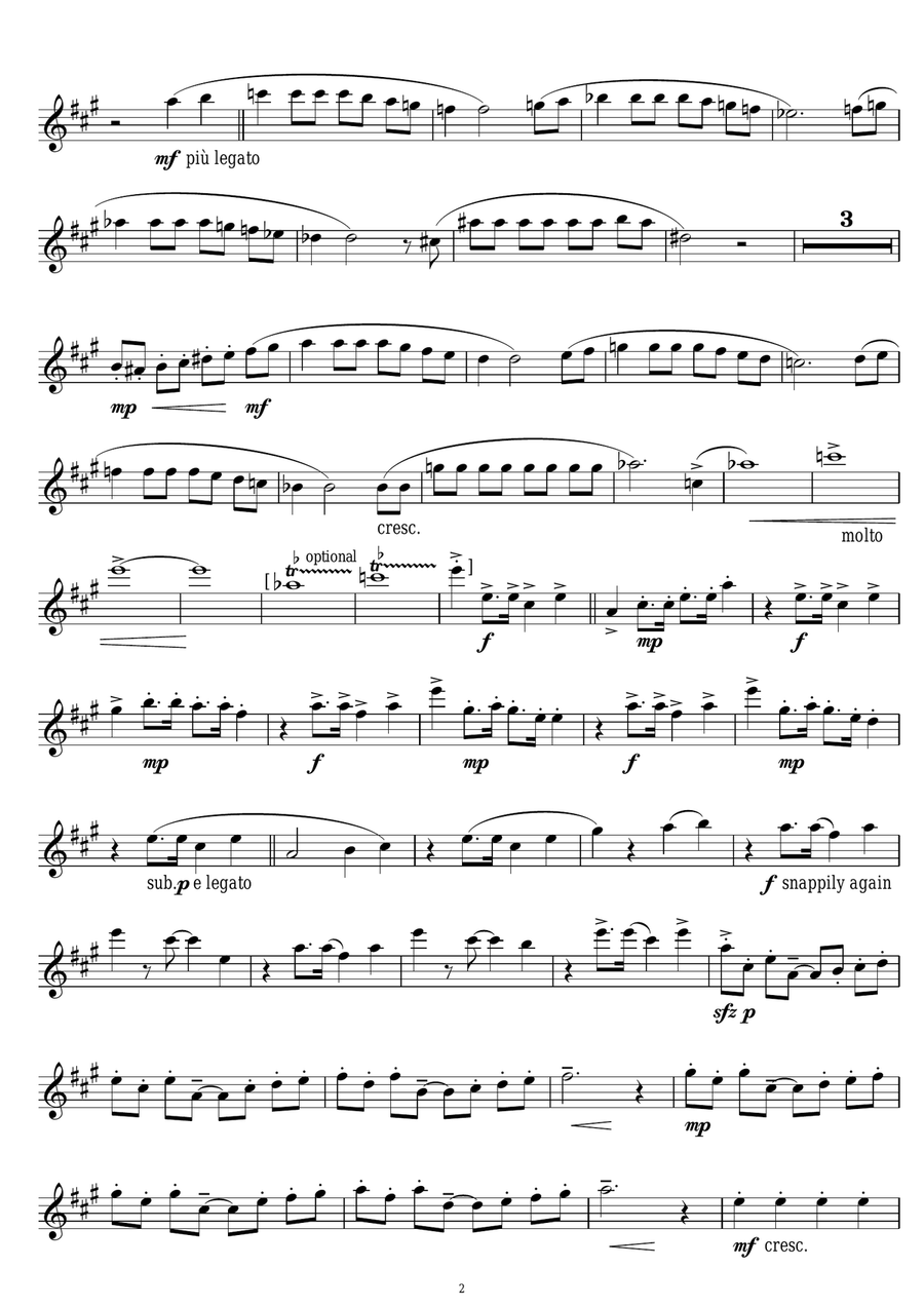 It's The Hard-Knock Life (from Annie) Tenor Saxophone scores gallery preview page 2