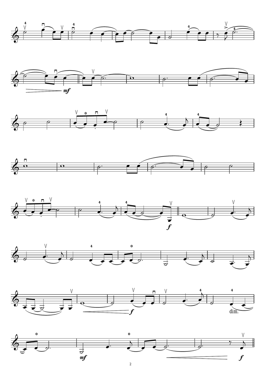 Leaving So Soon? Leaving So Soon? Violin Solo scores gallery preview page 2