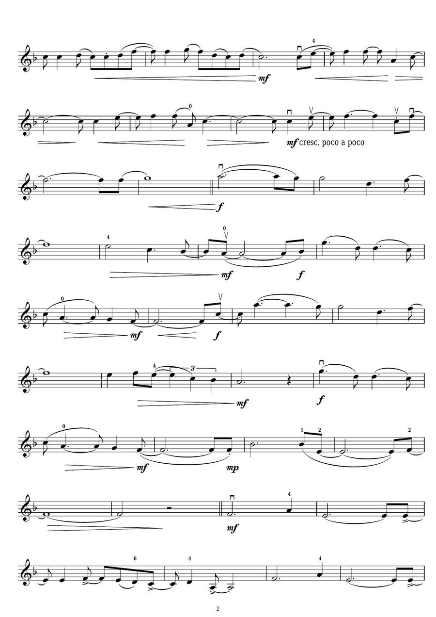 The Frog Prince The Frog Prince Violin Solo scores gallery preview page 2