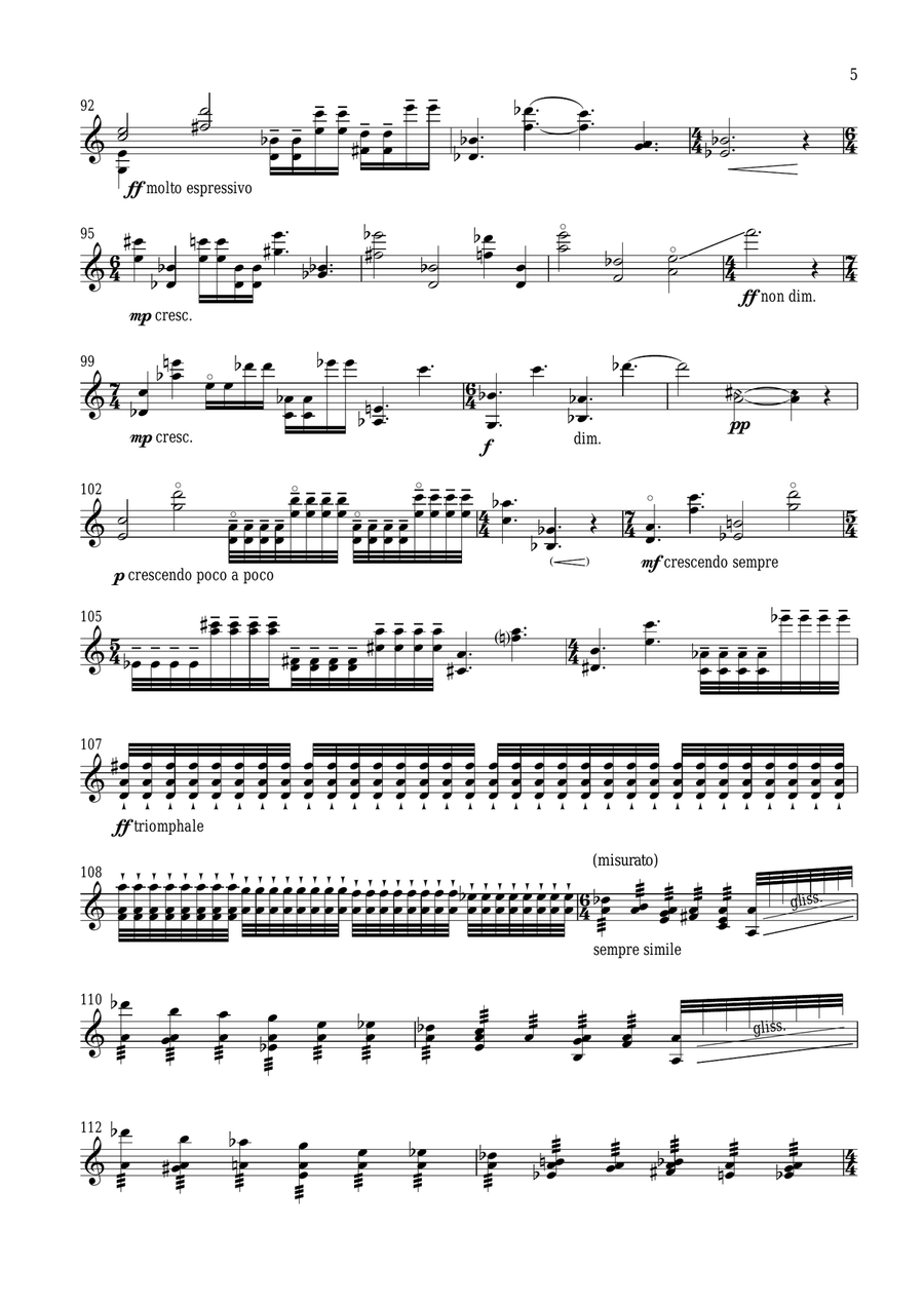 Lachen Verlernt Lachen Verlernt Violin Solo scores gallery preview page 5