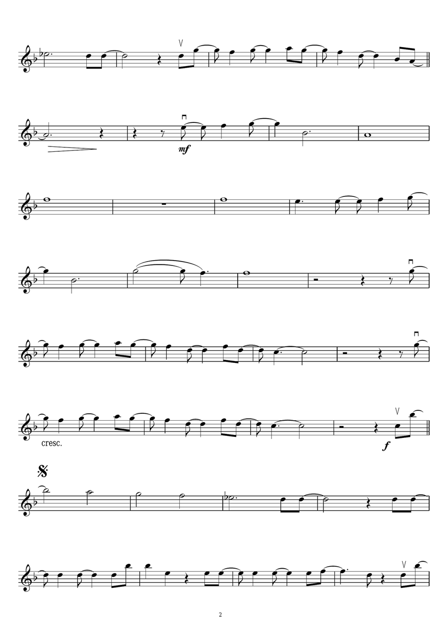 Bend And Break Bend And Break Violin Solo scores gallery preview page 2