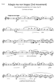 Clarinet Concerto No.1 In F Minor, Op.73, 2nd Movement: Adagio Ma Non Troppo